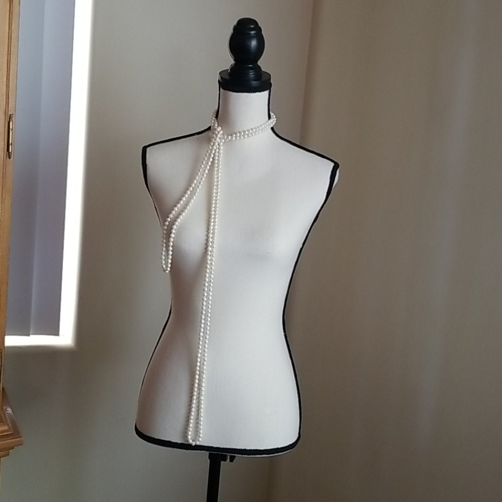 cultured Pearl necklace Extera long